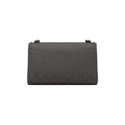 Tory Burch Convertible Shoulder Bag in Matte Gray