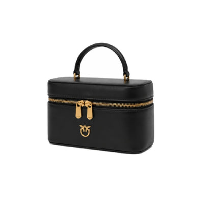 PINKO Love Birds Vanity Mini Crossbody in Black