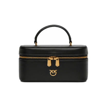 PINKO Love Birds Vanity Medium Crossbody in Black