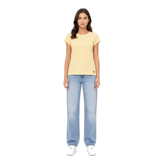 Michael Kors Shirt Yellow Cut Size L