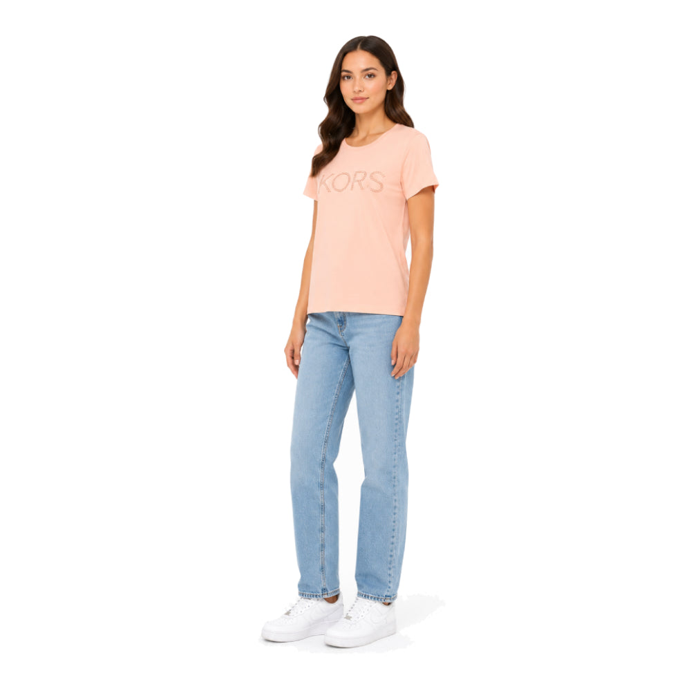 Michael Kors T-Shirt Pink Letters logo