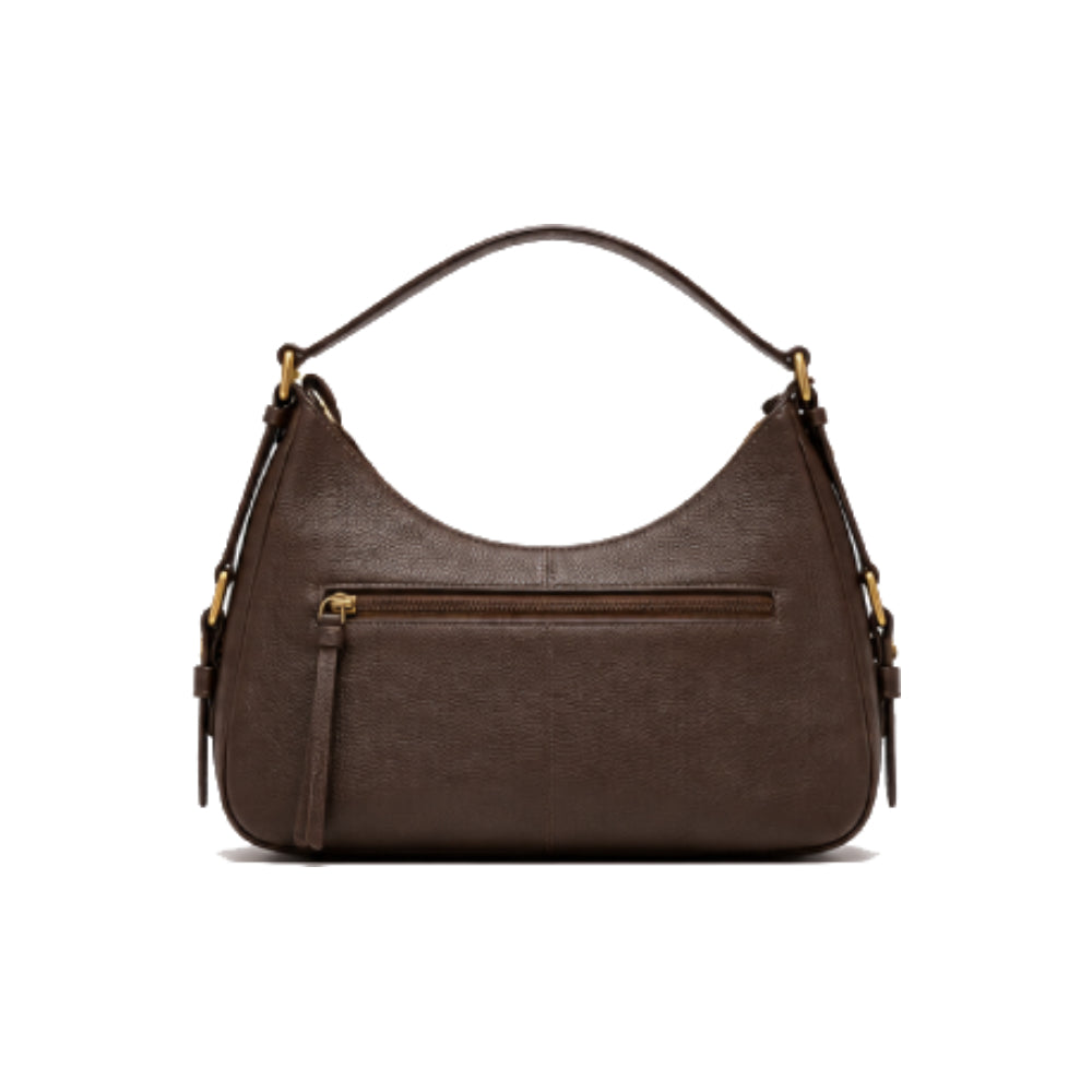 PINKO Cargo Shoulder Bag In Dark Brown