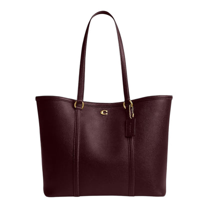 COACH Small Legacy Tote in merlot