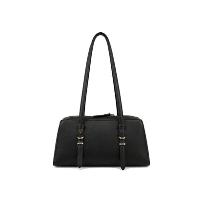 PINKO Escape Horizontal Large Bowling Bag In Black