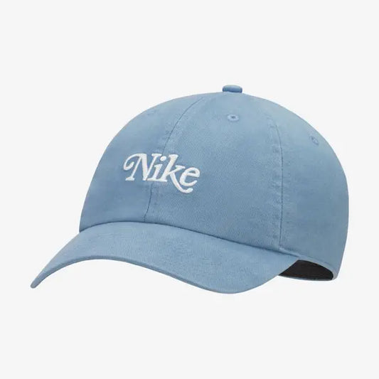 NIKE  Heritage86 Washed Golf Hat - Dutch Blue,Summit White