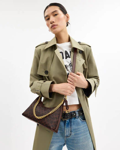 Coach Juliet shoulder bag in signature canvas