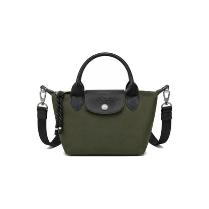 L.o.n.g.c.h.a.m.p Le Pliage Energy XS Handbag In Olive