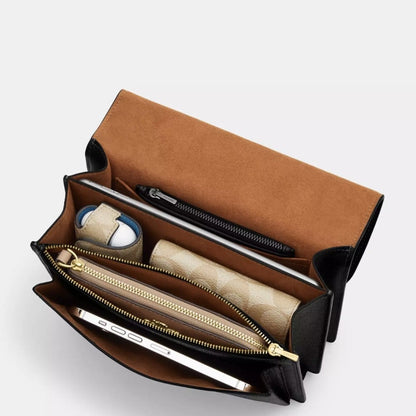 Coach Klare Crossbody Bag In Micro Signature Canvas