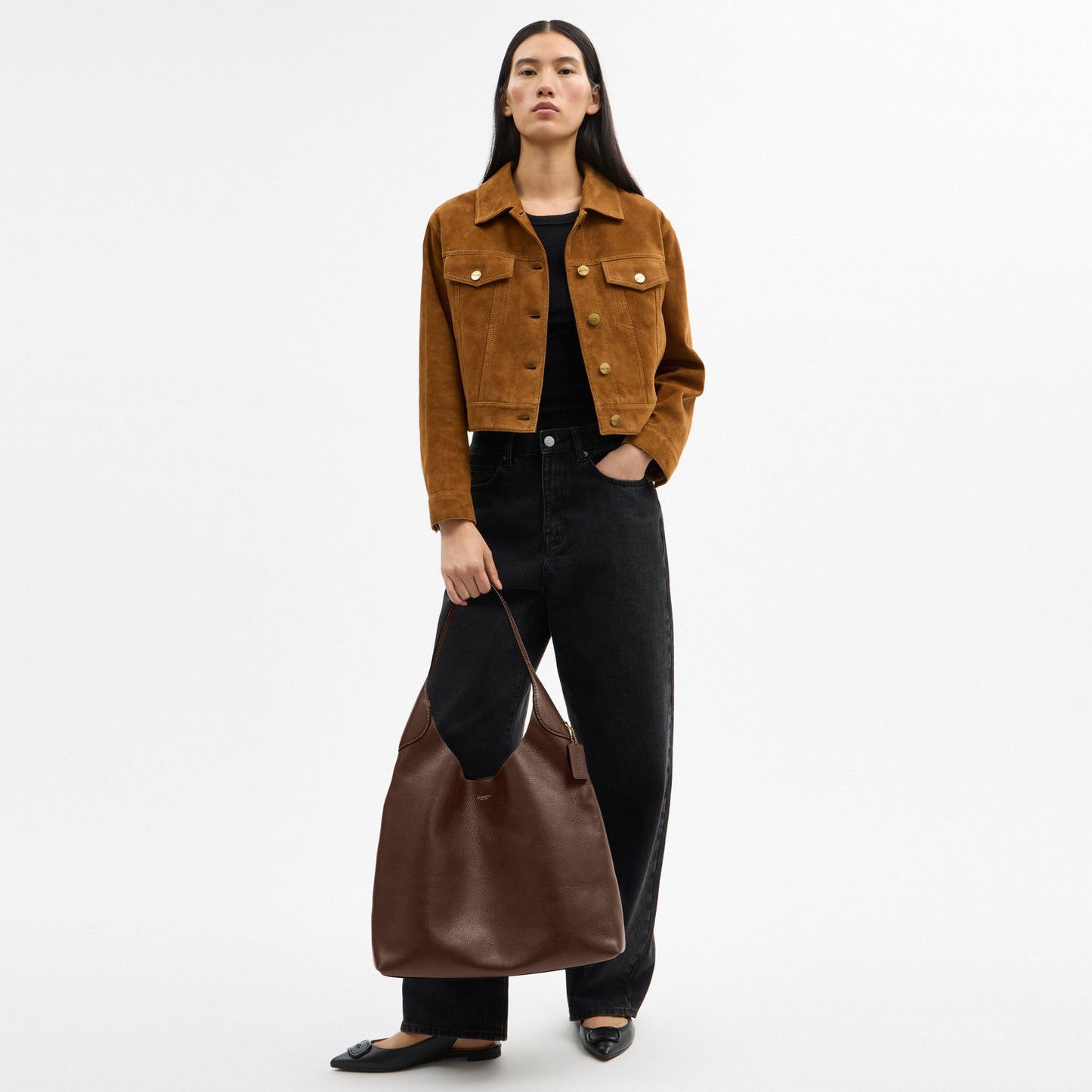 COACH Brooklyn Shoulder Bag 39 in Maple