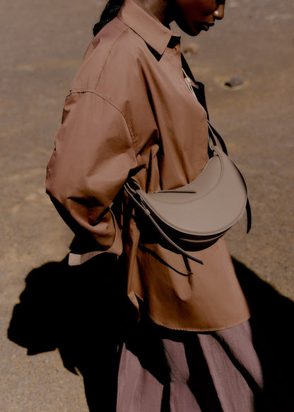 Polene Numéro Dix Édition textured taupe