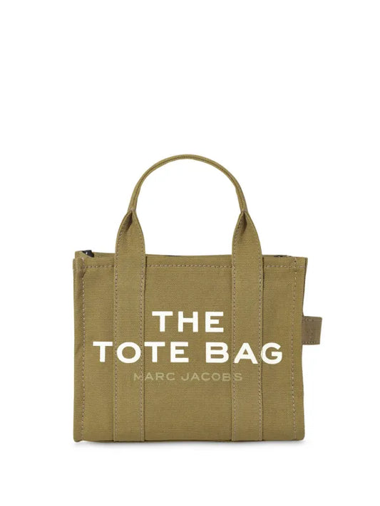 the tote bag small fabric Marc Jacobs in olive