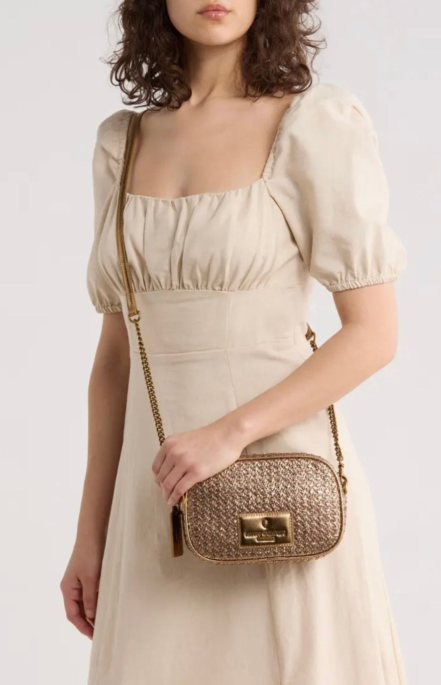 Kurt Geirger London Chiswick Raffia Camera Bag