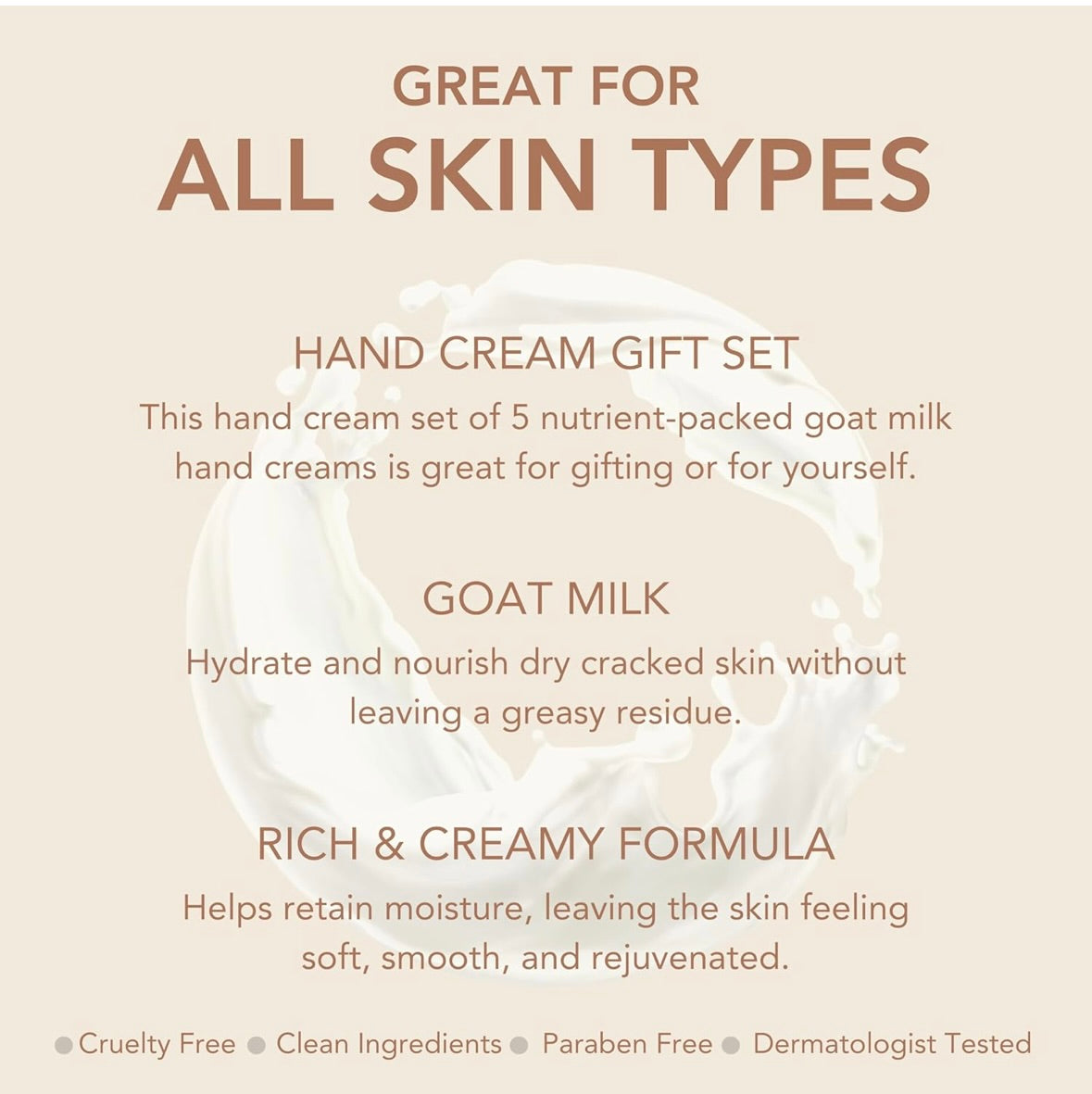 Dionis Goat Milk Skincare Holiday Hand Cream Gift Set