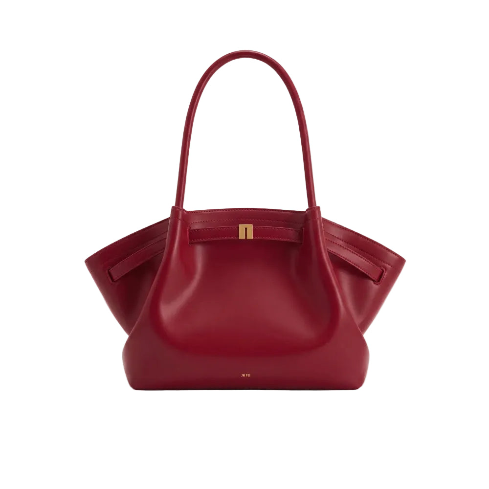 JW PEI Hana Medium Tote Bag in Claret