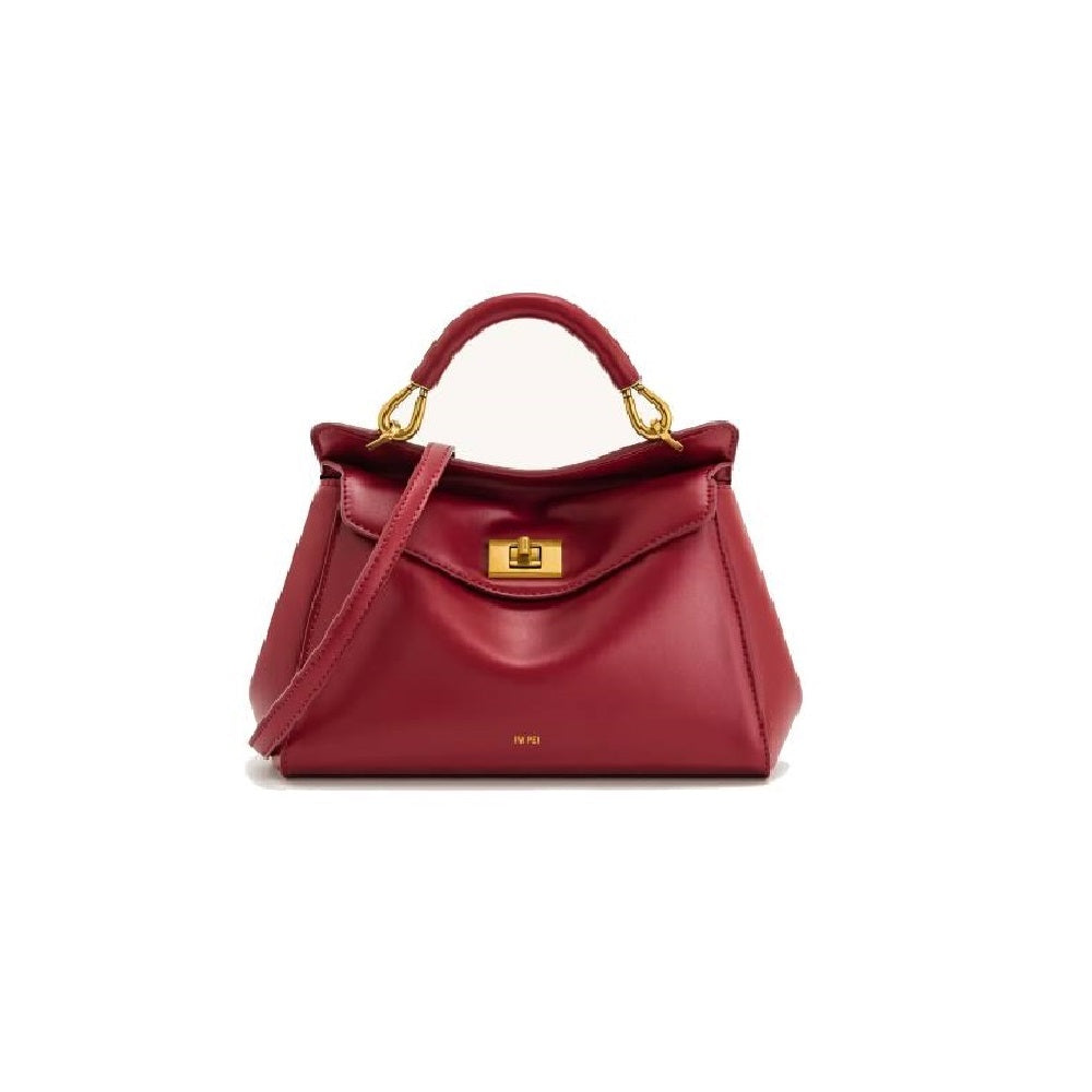 JW PEI Lucia Classic Top Hand Bag in Claret