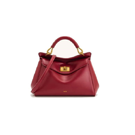 JW PEI Lucia Classic Top Hand Bag in Claret