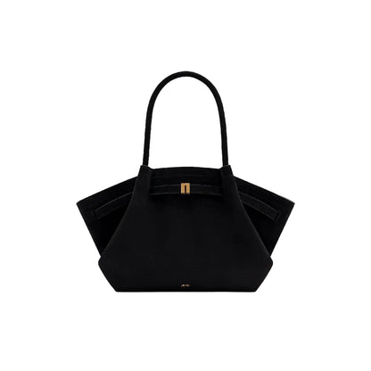 JW PEI Hana Suede Medium Tote Bag in Black