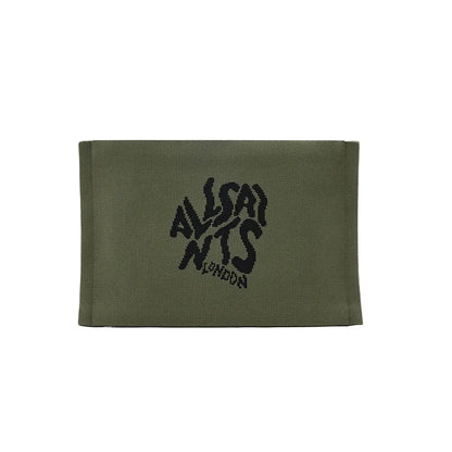 AllSaints Izzy Orlando Clutch in Green