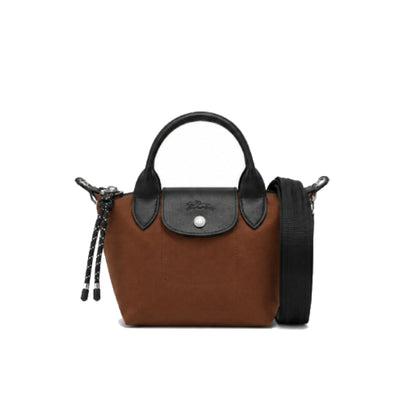 L.o.n.g.c.h.a.m.p Le Pliage Energy XS Handbag In Brown