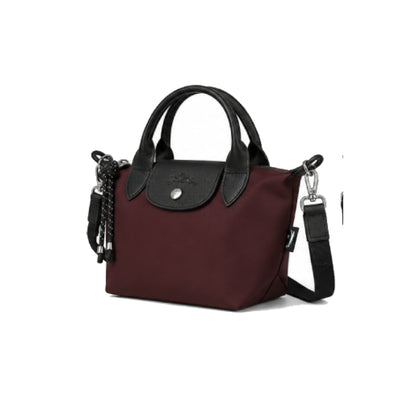 L.o.n.g.c.h.a.m.p Le Pliage Energy XS Handbag In Dark Brown