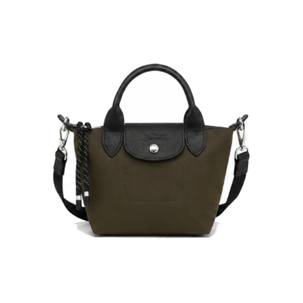 L.o.n.g.c.h.a.m.p Le Pliage Energy XS Handbag In Khaki