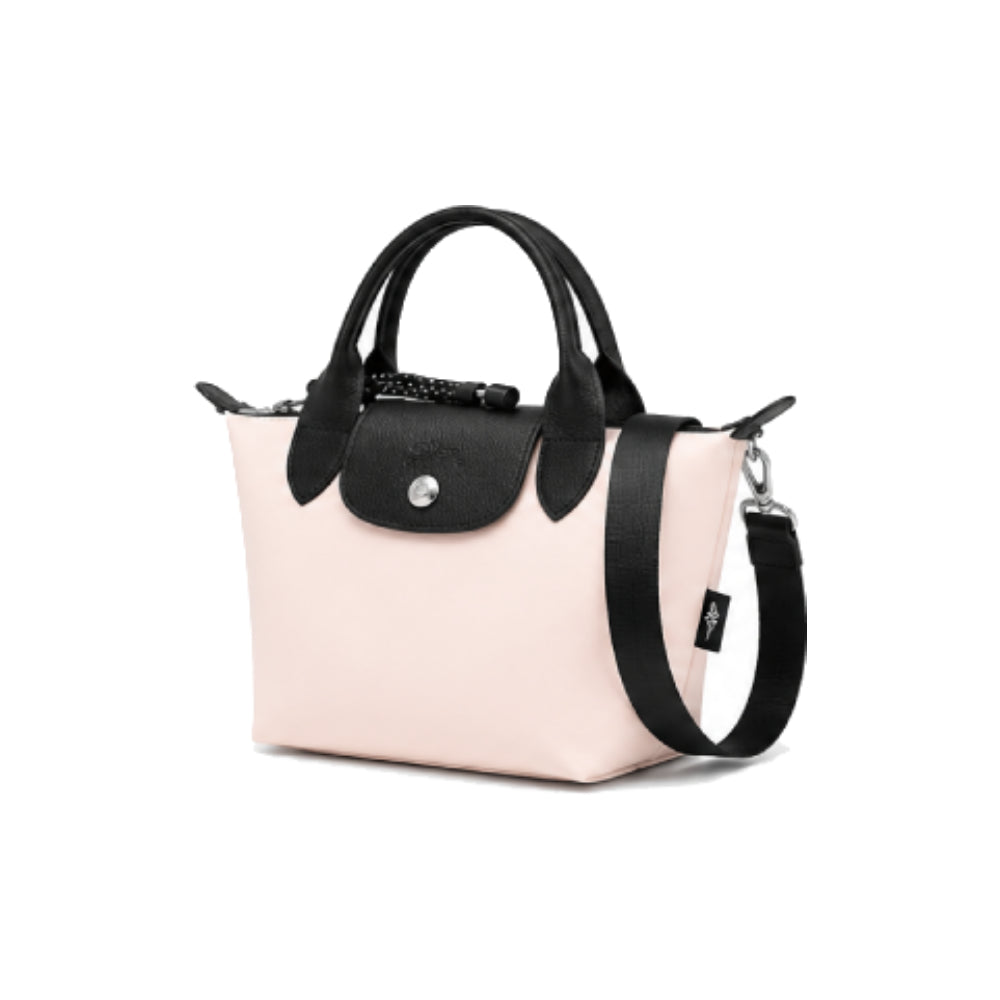 L.o.n.g.c.h.a.m.p Le Pliage Energy XS Handbag In Baby Pink
