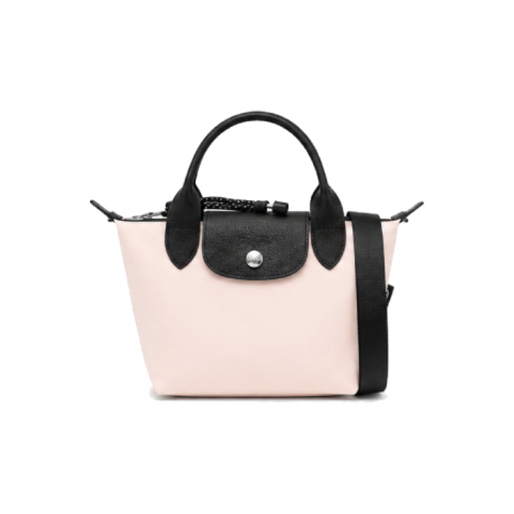 L.o.n.g.c.h.a.m.p Le Pliage Energy XS Handbag In Baby Pink