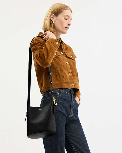 Coach Bleecker Bucket Bag 21 in black