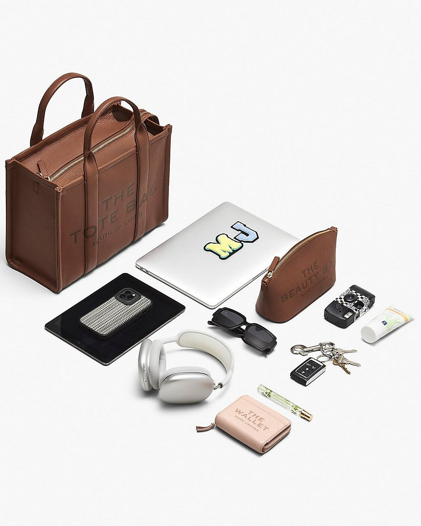 The leather medium tote bag Marc Jacobs 02