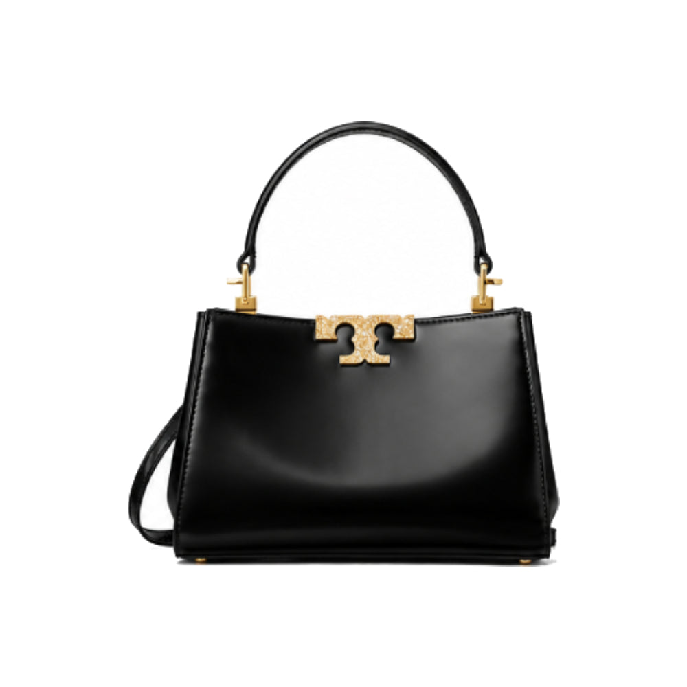 Tory Burch Eleanor Satchel Bag In Black
