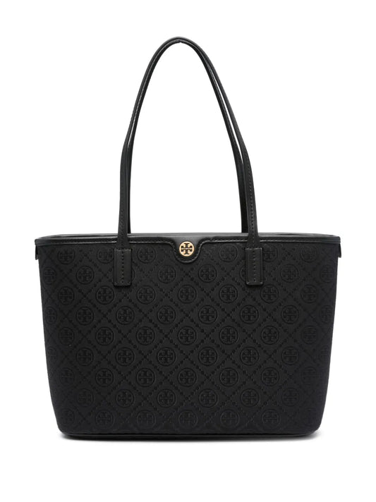 Tory Burch small T Monogram zip tote bag
