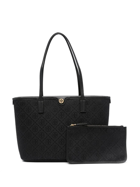 Tory Burch small T Monogram zip tote bag