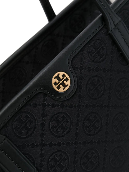 Tory Burch small T Monogram zip tote bag