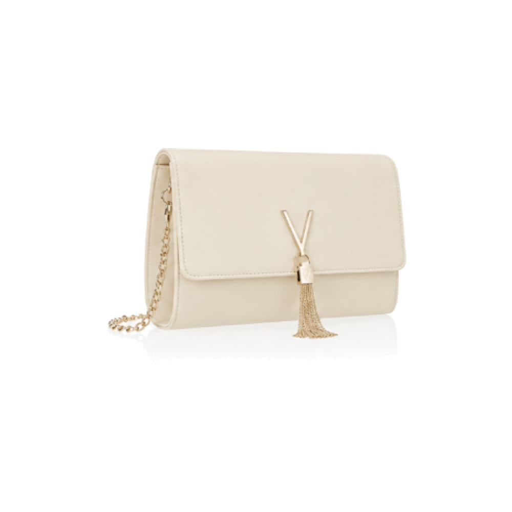 Valentino Divina Clutch Bag In Ivory