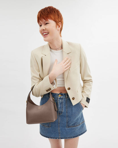 Coach brown  Brooklyn Shoulder Bag 23