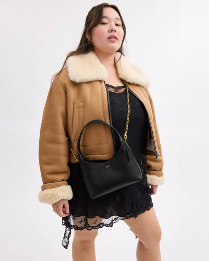 Coach Black  Brooklyn Shoulder Bag 23