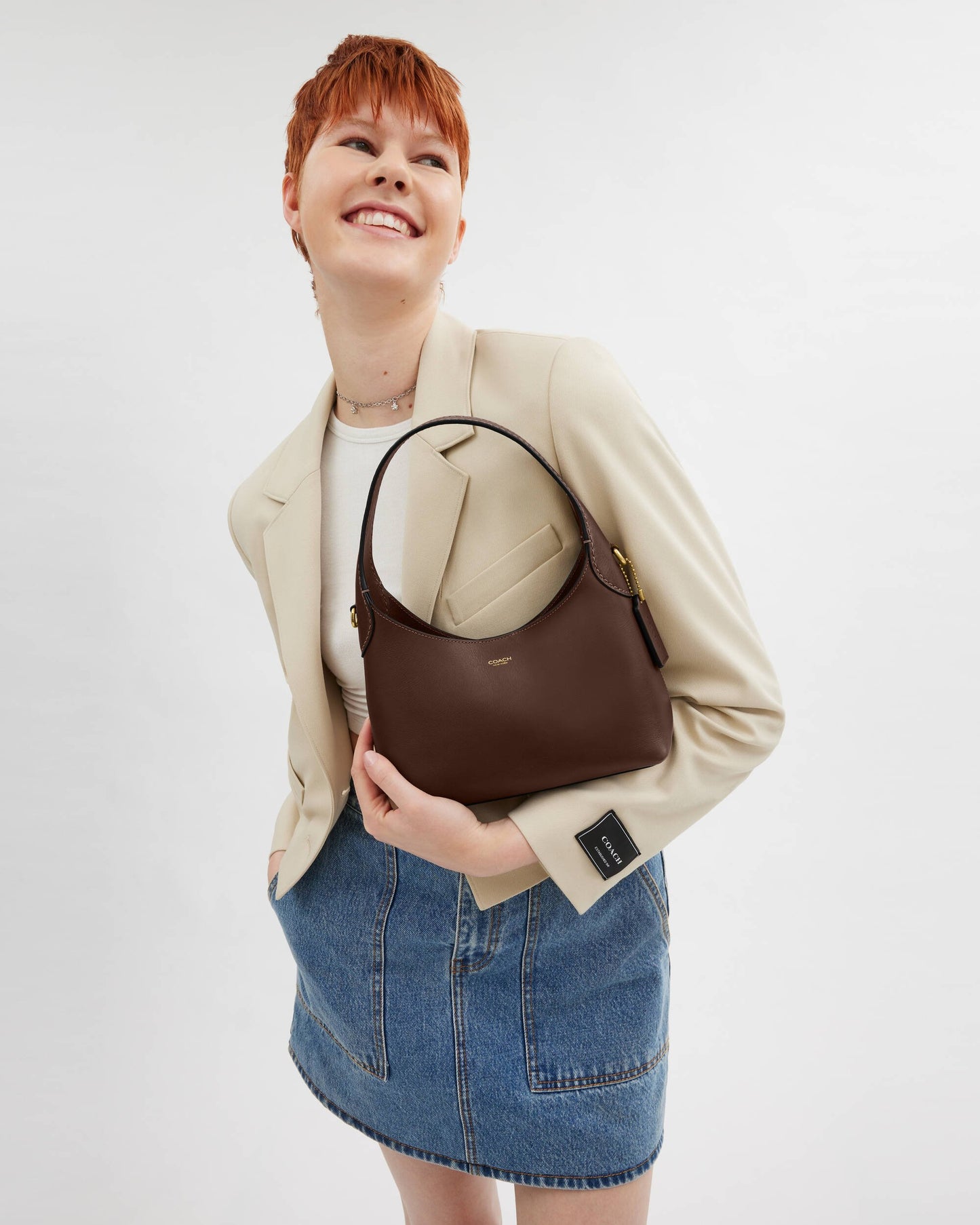 Coach maple Brooklyn Shoulder Bag 23