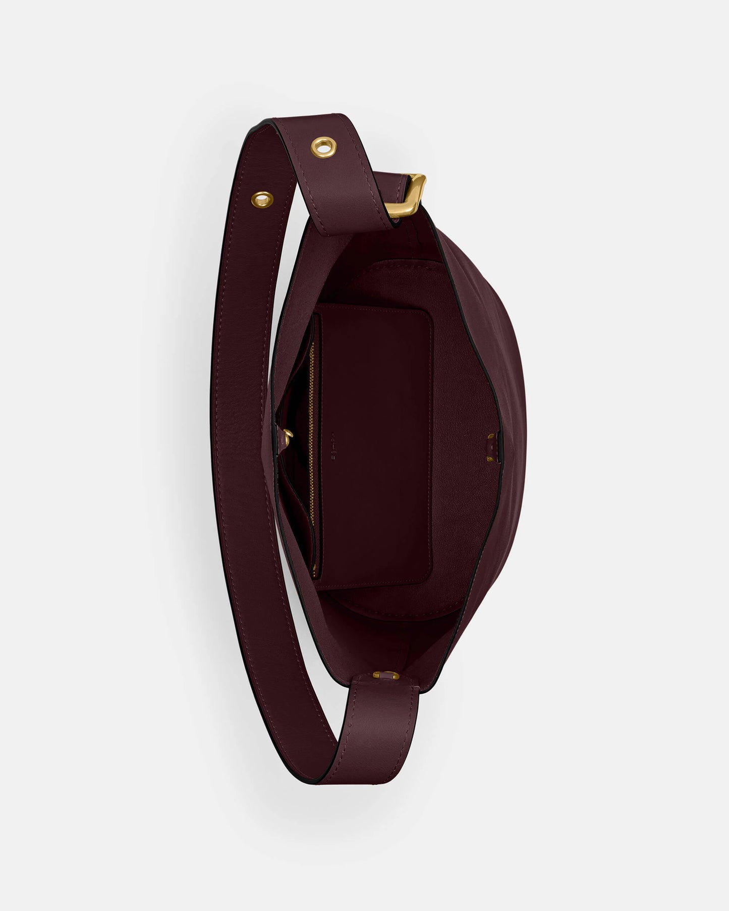 Coach Bleecker Bucket Bag in Burgundy