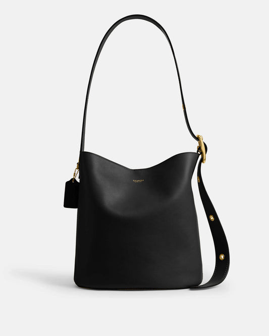 Coach Bleecker Bucket Bag in black