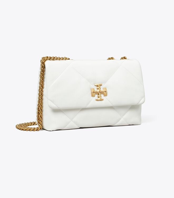 TORY BURCH KIRA DIAMOND QUILT SMALL CONVERTIBLE SHOULDER BAG