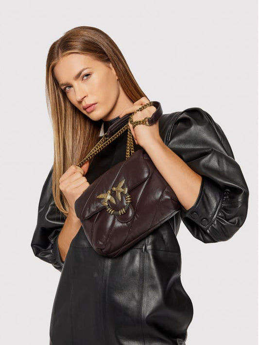 PINKO MINI LOVE BAG PUFF MAXI QUILT JEWEL