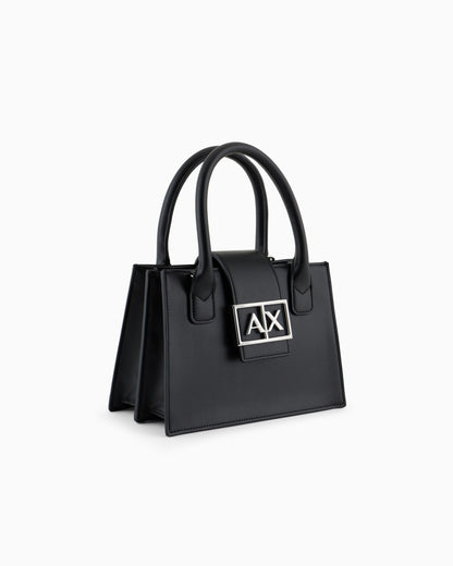 Armani Exchange Black Handbag with Shoulder Strap