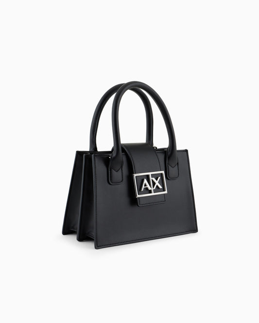 Armani Exchange Black Handbag with Shoulder Strap