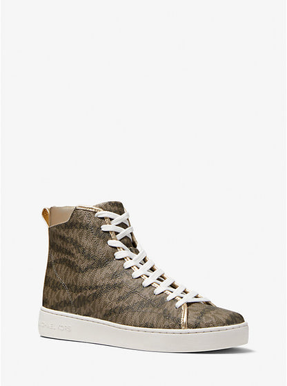 MICHAEL KORS
Edie Animal Print Logo High-Top Sneaker size 40