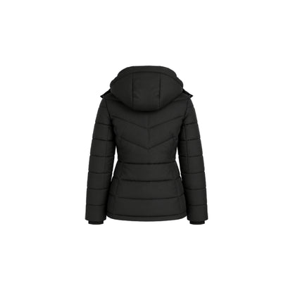 Calvin Klein Hooded Puffer Jacket in Black