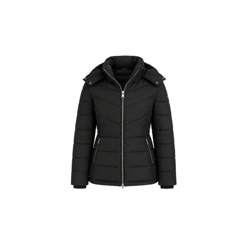 Calvin Klein Hooded Puffer Jacket in Black
