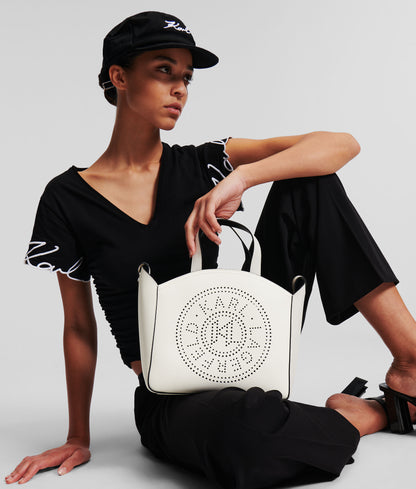 Karl Lagerfeld Handbag in Cognac