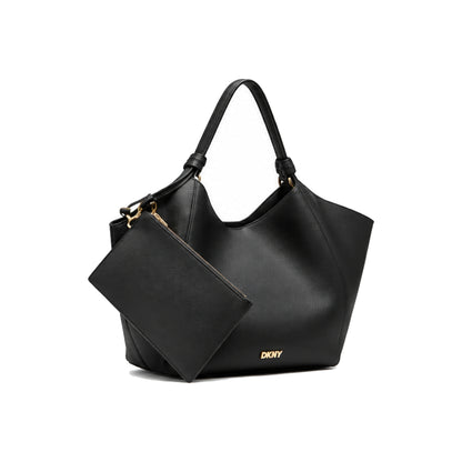 DKNY Paula Medium Commuter Tote Bag In Black