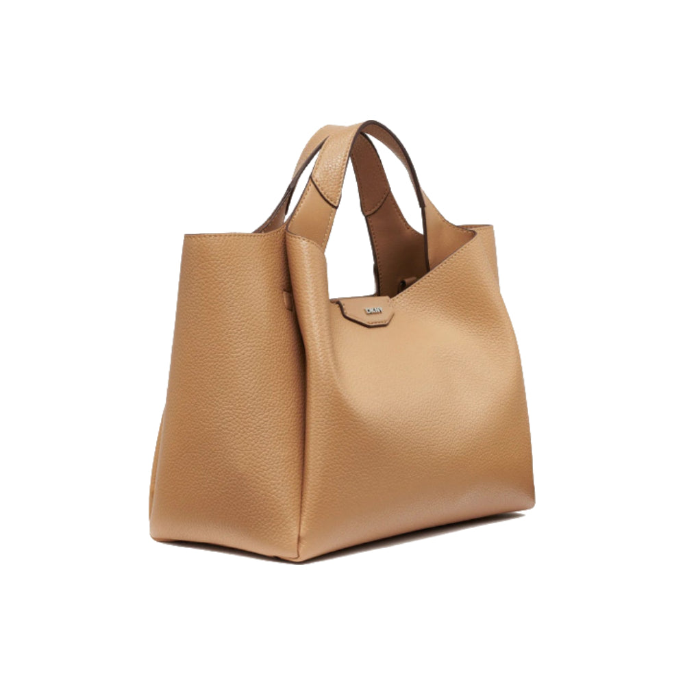 DKNY Willa Satchel Bag In Cappuccino
