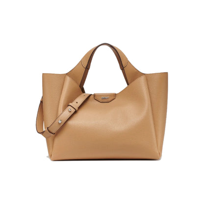 DKNY Willa Satchel Bag In Cappuccino